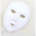 Grimeer masker wit voor kinderen DIY