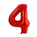Brandweer folie ballonnen set 7 delig verjaardag 2 - 4 - 5 jaar