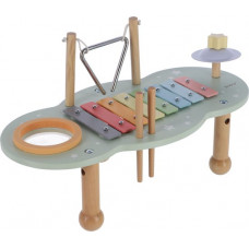 Houten muziektafel voor kinderen met xylofoon